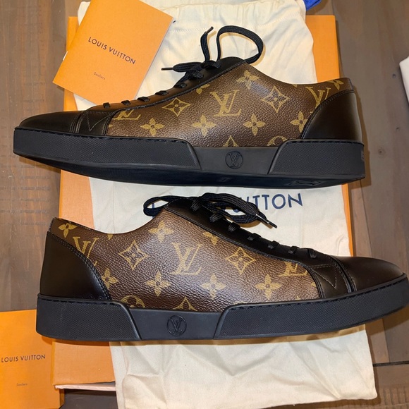 Authentic Louis Vuitton Monogram Sneakers - Picture 3 of 6